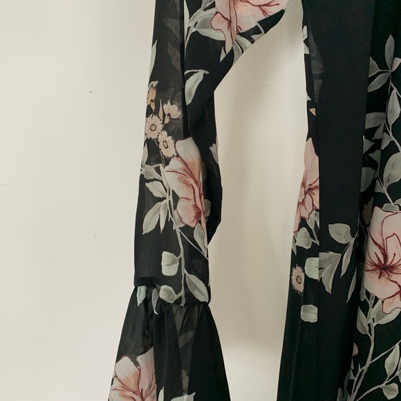 GUESS Cold Shoulder Floral Dress - Picture 3 of 7